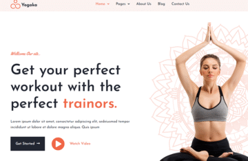 Yogaka - Yoga & Fitness WordPress Theme