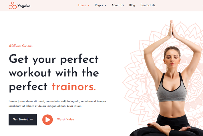 Yogaka - Yoga & Fitness WordPress Theme